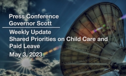 Press Conference - Governor Scott and Administration Officials Weekly Update 5/3/2023