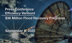 Press Conference - $36 Million Flood Recovery Programs 9/5/2023