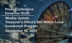 Press Conference - Governor Scott and Administration Officials Weekly Update 9/13/2023