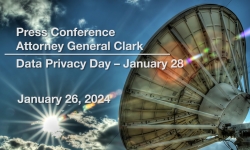Press Conference - Attorney General Clark - Data Privacy Day - January 28