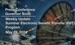 Press Conference - Governor Scott and Administration Officials Weekly Update 5/29/2024