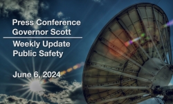 Press Conference - Governor Scott and Administration Officials Weekly Update 6/6/2024