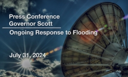 Press Conference - Governor Scott and Administration Officials - Ongoing Response to Flooding 7/31/2024