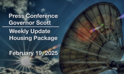 Press Conference - Governor Scott and Administration Officials Weekly Update 2/19/2025