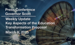 Press Conference - Governor Scott and Administration Officials Weekly Update 3/6/2025