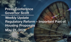 Press Conference - Governor Scott and Administration Officials Weekly Update 5/21/2025