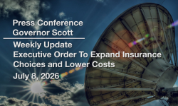 Press Conference - Governor Scott and Administration Officials Weekly Update 7/8/2026