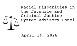 Racial Disparities Advisory Panel - April 14, 2026 [RDAP]