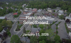 Randolph Selectboard - January 15, 2026 [RS]