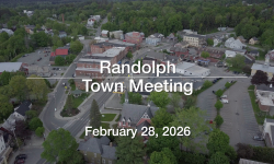 Randolph Selectboard - Town Meeting February 28, 2026 [RS]