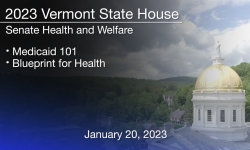 Vermont State House - Medicaid 101 and Blueprint for Health 1/20/2023