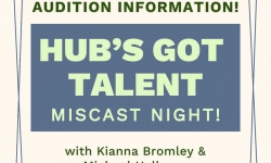 Hub's Got Talent: Miscast Night! LIVE 9/26/2025 at 7:30PM