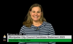 Lauren Hierl - Montpelier City Council Candidate Statement