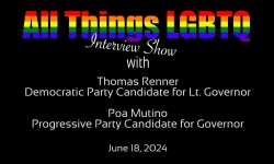 All Things LGBTQ Interview Show: Thomas Renner & Poa Mutino