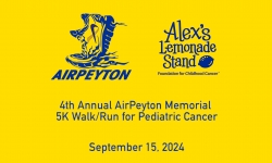 AirPeyton - 4th Annual 5K Walk/Run for Pediatric Cancer 9/15/2024
