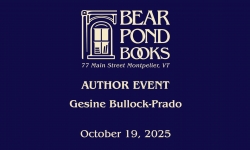Bear Pond Books Events - Author Event: Gesine Bullock-Prado 10/19/2025