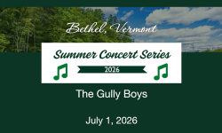 Bethel Summer Concert Series - The Gully Boys 7/1/2026