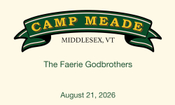 Camp Meade Concerts on the Green Series - The Faerie Godbrothers 8/21/2026