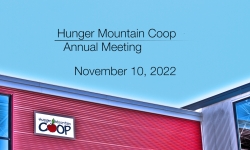 Hunger Mountain Coop - 2022 Annual Meeting 11/10/2022