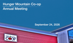 Hunger Mountain Coop - Annual Meeting September 24, 2026