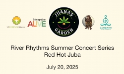 Juana's Garden - River Rhythms: A Summer Concert Series - Red Hot Juba 7/20/2025