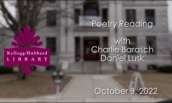 Kellogg Hubbard Library - Poetry Reading with Charlie Barasch and Daniel Lusk