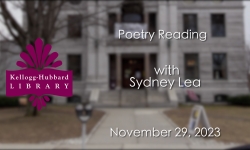Kellogg Hubbard Library - Sydney Lea Reading