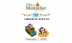 Montpelier Recreation Department - Cardboard Box Sled Races 2/1/2025