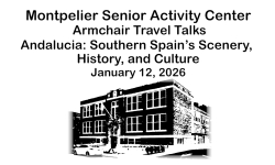 Montpelier Senior Activity Center - Armchair Travel Talks: Andalucia: Southern Spain's Scenery, History and Culture 1/12/2026