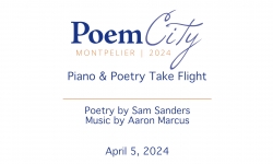 Poem City - Unitarian Church - Piano and Poetry Take Flight 4/5/2024