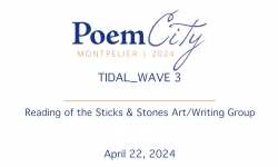 Poem City - Kellogg Hubbard Libary - TIDAL_WAVE 3