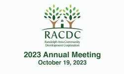 Randolph Area Community Development Corporation (RACDC) - 2023 Annual Meeting 10/19/2023