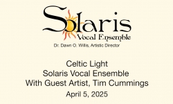 Solaris Vocal Ensemble - Celtic Light 4/5/2025