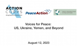Women’s International League for Peace and Freedom VT (WILPF)  - Voices for Peace: US, Ukraine, Yemen and Beyond 8/12/2023