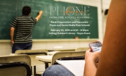 Panel Presentation and Discussion: Phone and Social Media-Free Schools LIVE 2/10/2025 at 6:30PM