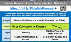 Plainfield Forward: Community Forums and Conversation LIVE 7/28/2025 at 4:30PM