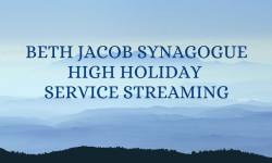 Beth Jacob Synagogue: Minchah and Neilah service LIVE 9/21/2026 at 5:45PM