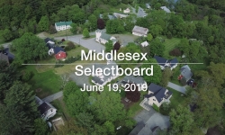Middlesex Selectboard - June 19, 2019