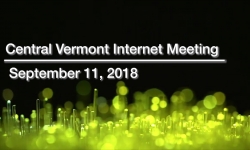 Central Vermont Internet - September 11, 2018