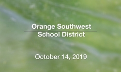 Orange Southwest School District - October 14, 2019