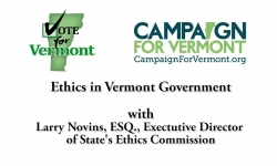 Vote for Vermont: Ethics in Vermont Government