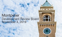 Montpelier Development Review Board - November 4, 2019