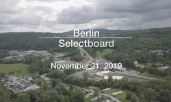 Berlin Selectboard - November 21, 2019