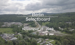 Berlin Selectboard - November 21, 2019
