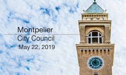 Montpelier City Council - May 22, 2019