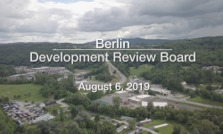 Berlin Development Review Board - August 6, 2019