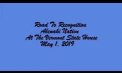 Moccasin Tracks - Road to Recognition - Abenaki Nation at the Vermont State House