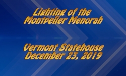 Abled and on Air: Montpelier Menorah Lighting 2019