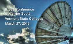 Press Conference - Vermont State Colleges. 3/27/2018