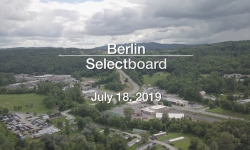Berlin Selectboard - July 18, 2019